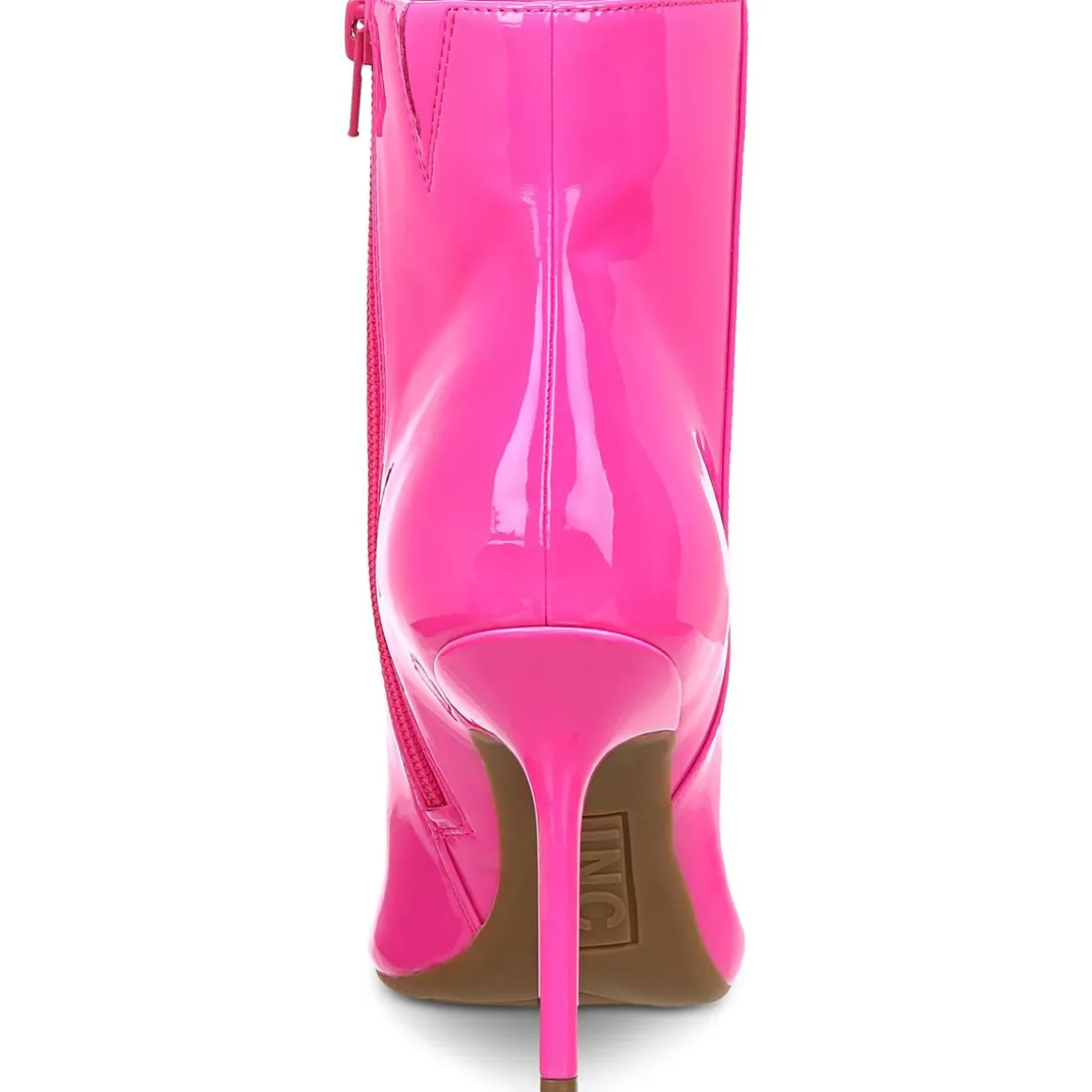 Holand Zipper Pointed Toe Booties