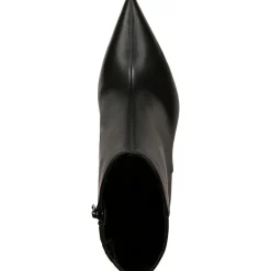 Holand Zipper Pointed Toe Booties