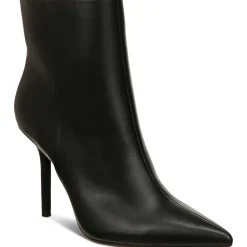 Holand Zipper Pointed Toe Booties