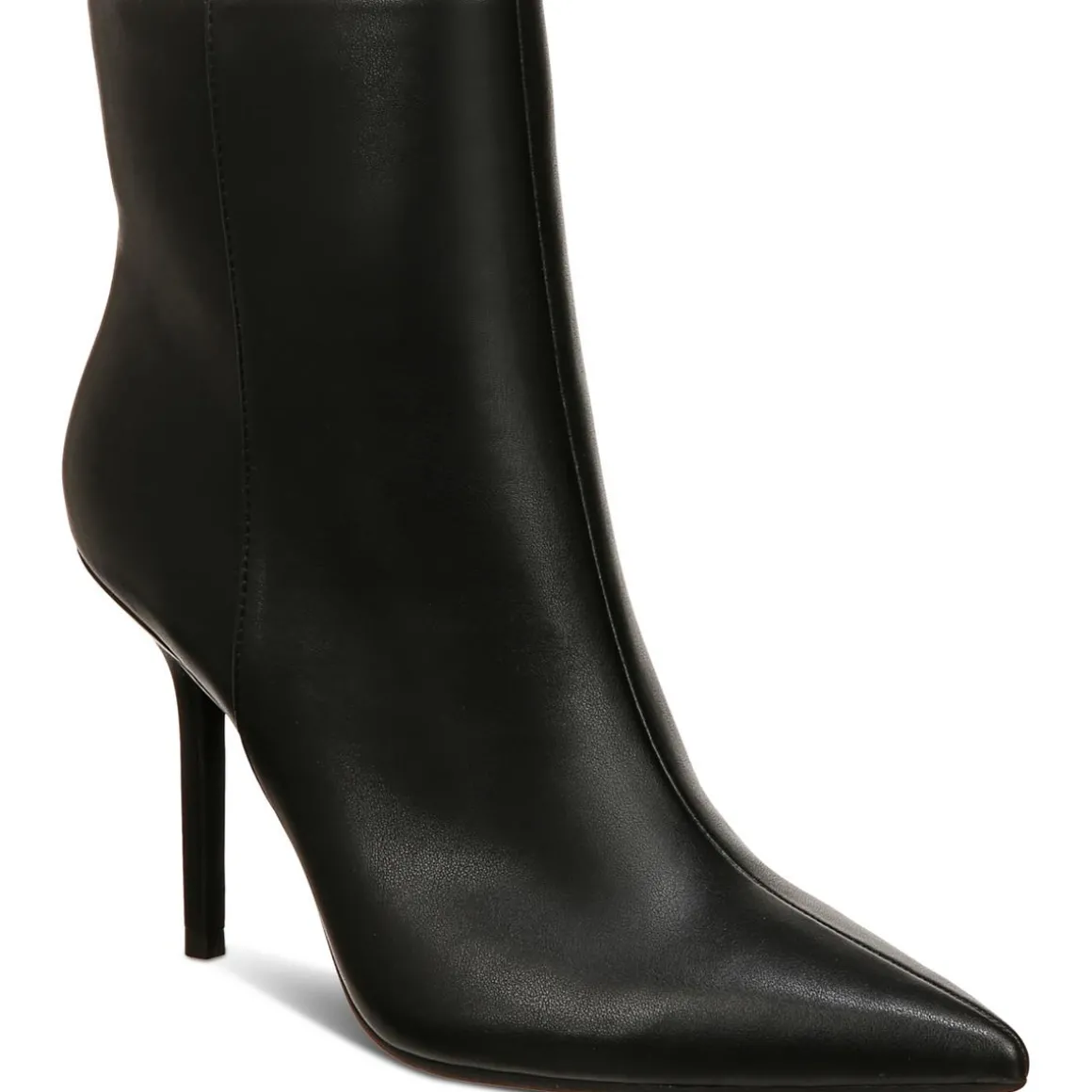 Holand Zipper Pointed Toe Booties