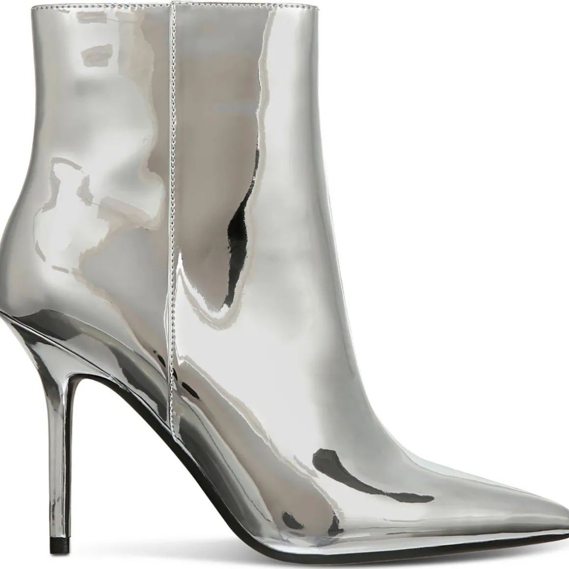 Holand Zipper Pointed Toe Booties