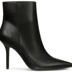 Holand Zipper Pointed Toe Booties