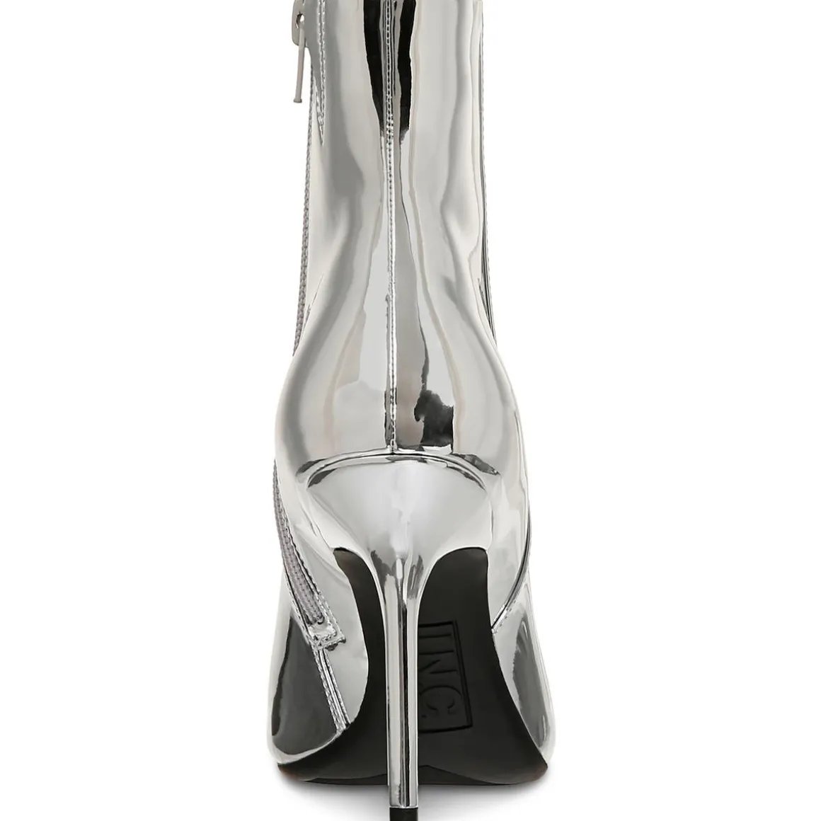 Holand Zipper Pointed Toe Booties