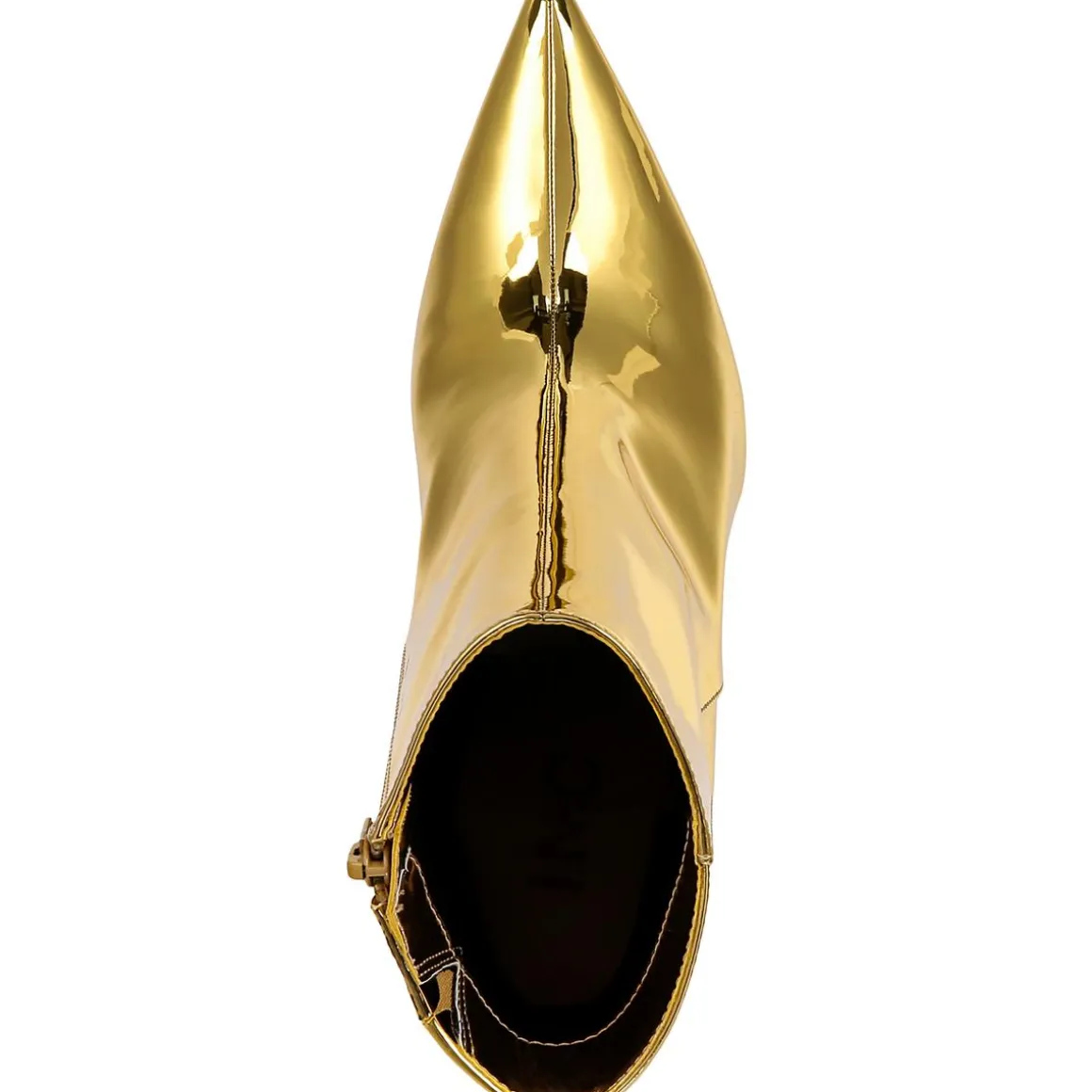 Holand Zipper Pointed Toe Booties