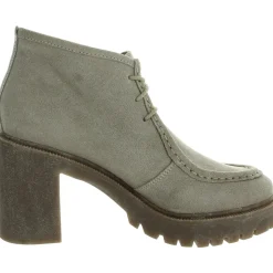 Hollia Block Heel Faux Suede Mid-Calf Boots