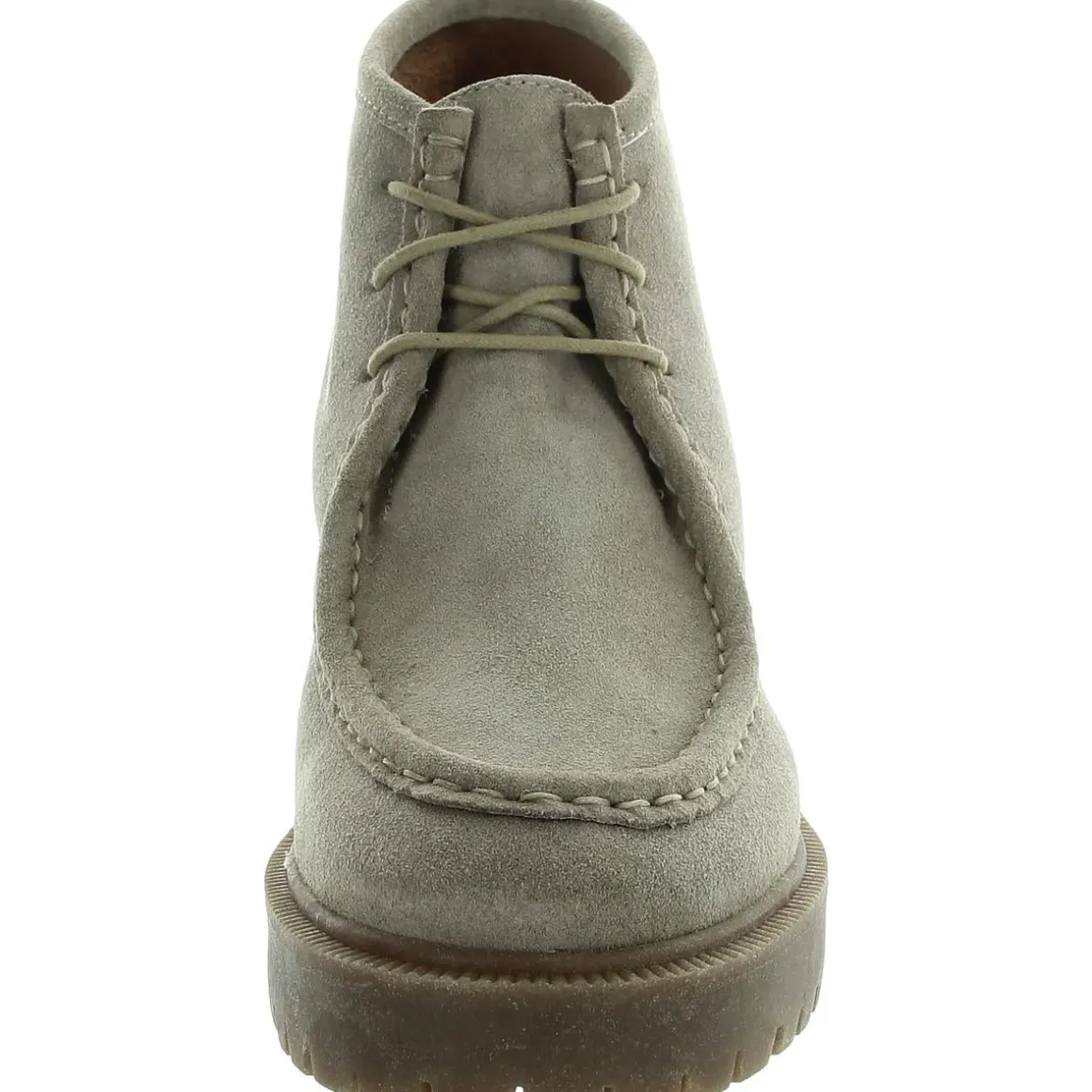 Hollia Block Heel Faux Suede Mid-Calf Boots