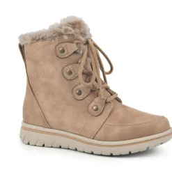 Holly Faux Leather Ankle Ankle Boots