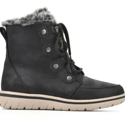 Holly Faux Leather Ankle Ankle Boots