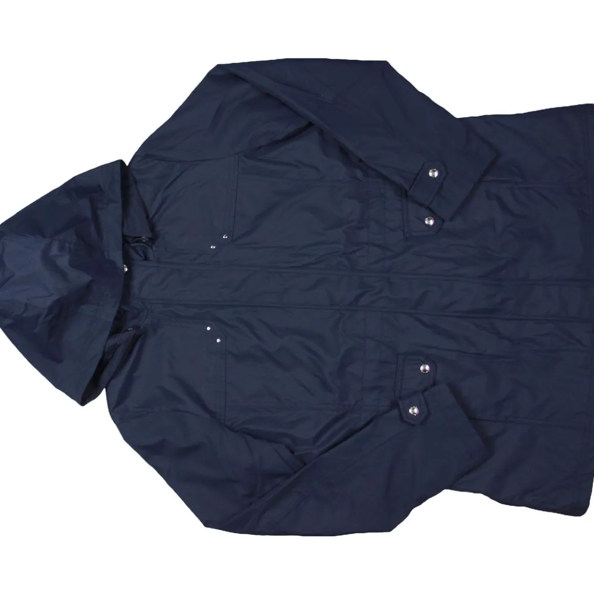 Hooded Midi Raincoat