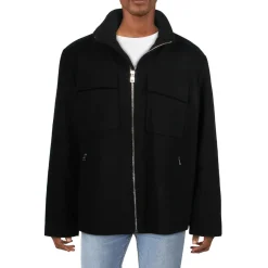 Hooded Wool Wool Coat