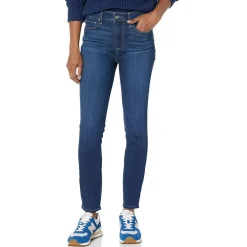 Hoxton Crop Skinny Mid Rise Cropped Pants