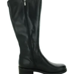 Huxley Zipper Leather Knee-High Boots