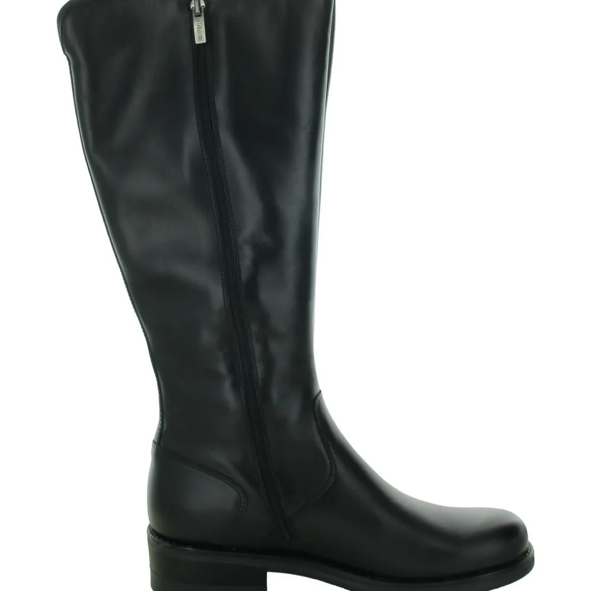 Huxley Zipper Leather Knee-High Boots
