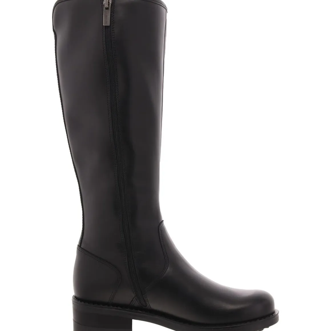 Huxley Zipper Leather Knee-High Boots
