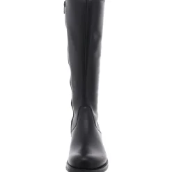 Huxley Zipper Leather Knee-High Boots