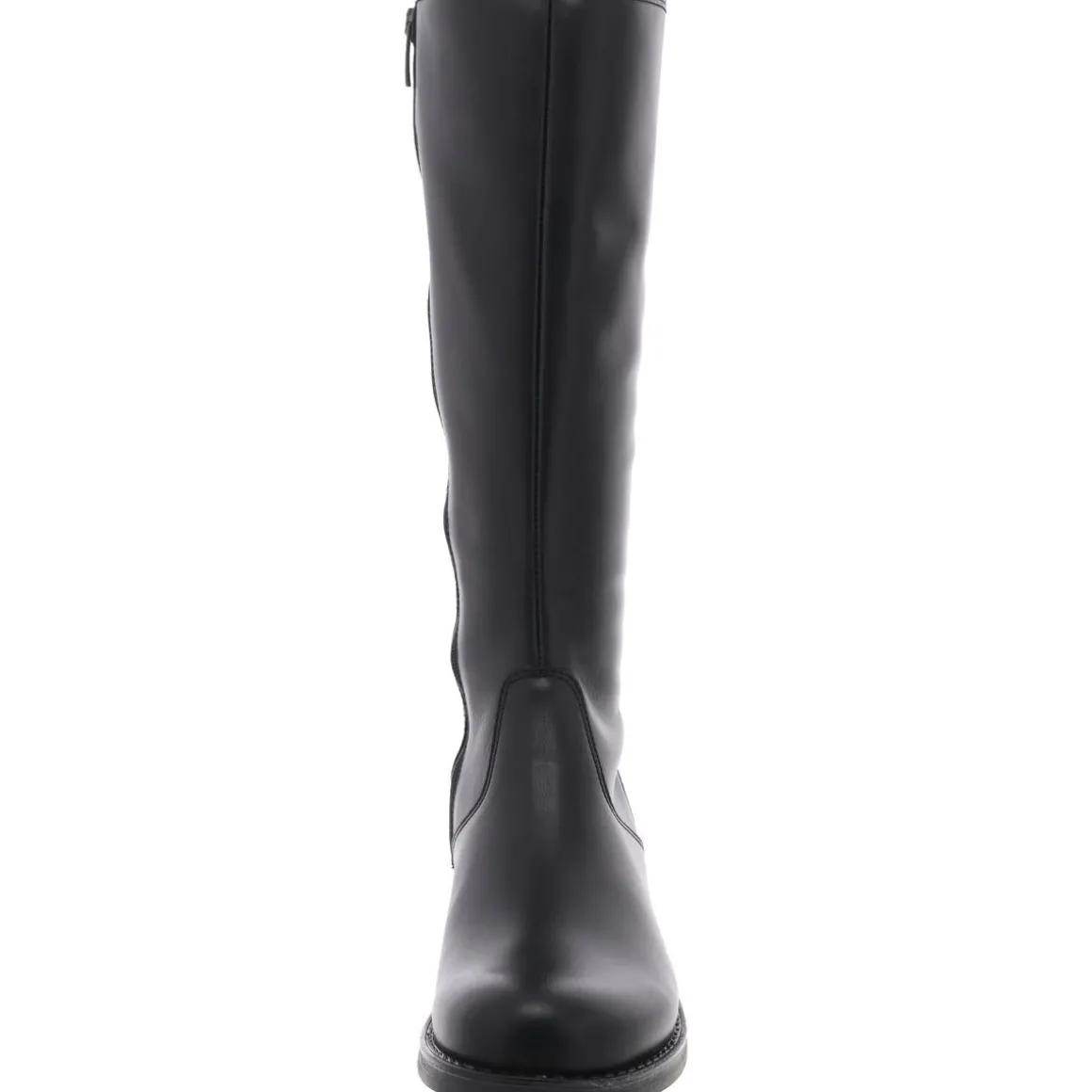 Huxley Zipper Leather Knee-High Boots