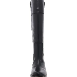 Hybiscus Leather Riding Knee-High Boots