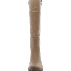 Hybiscus Leather Riding Knee-High Boots