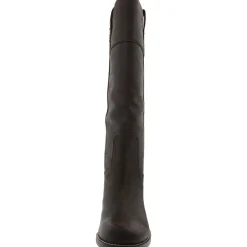 Hybiscus Leather Riding Knee-High Boots
