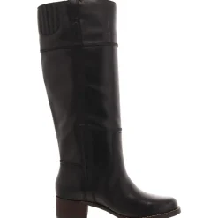 Hybiscus Leather Riding Knee-High Boots