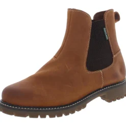 Ida Leather Pull On Chelsea Boots