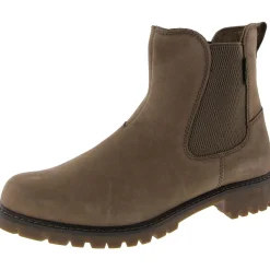 Ida Leather Pull On Chelsea Boots