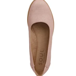 Idea Padded Insole Slip On Ballet Flats