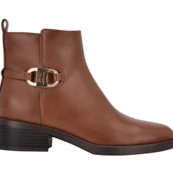 Imiera Faux Leather Ankle Booties