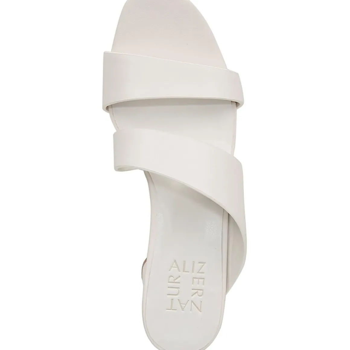 Inez Leather Square Toe Block Heel