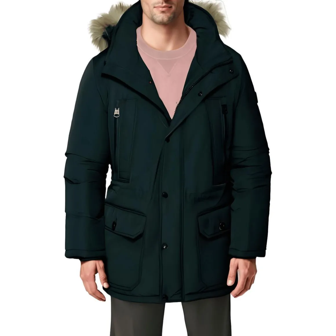 Insulated Parka Coat