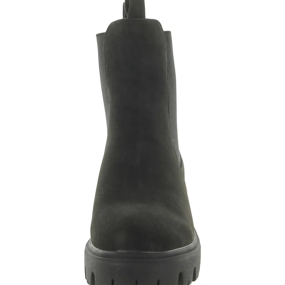 Ivette Solid Mid Calf Chelsea Boots