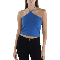 Ivy Crop Sleeveless Halter Top