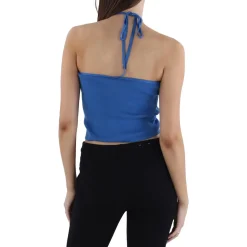 Ivy Crop Sleeveless Halter Top