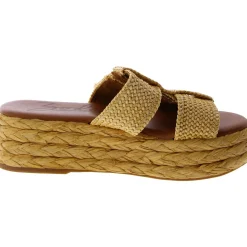 Izzy Woven Slip On Slide Sandals