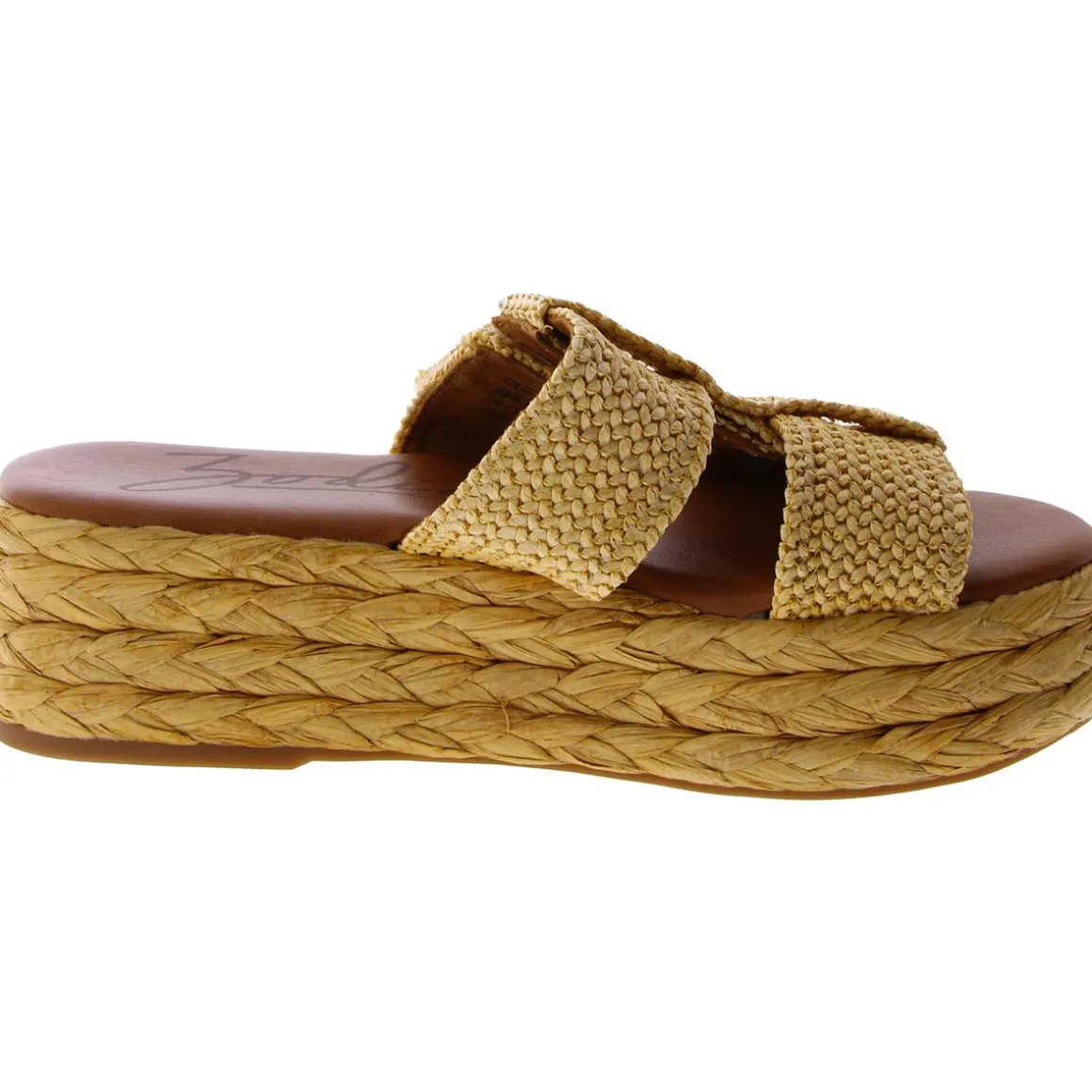 Izzy Woven Slip On Slide Sandals