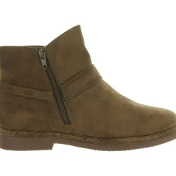 Izzy Zip Up Slip On Booties