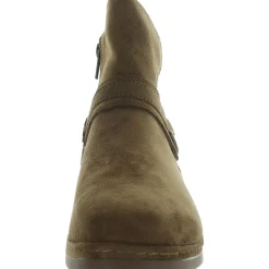 Izzy Zip Up Slip On Booties