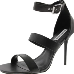 Jelena Buckle Leather Ankle Strap