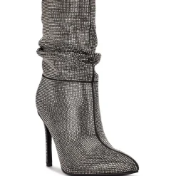 Jenn 2 Rhinestone Pointed Toe Ankle Boots