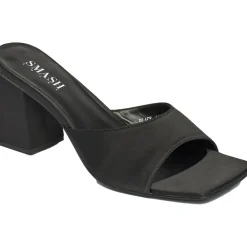 Jennifer Satin Square Toe Pumps