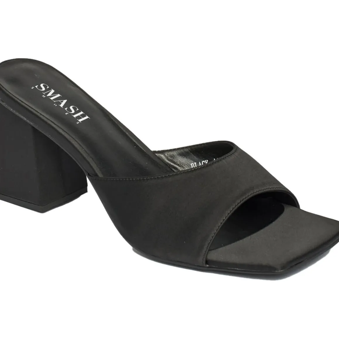 Jennifer Satin Square Toe Pumps