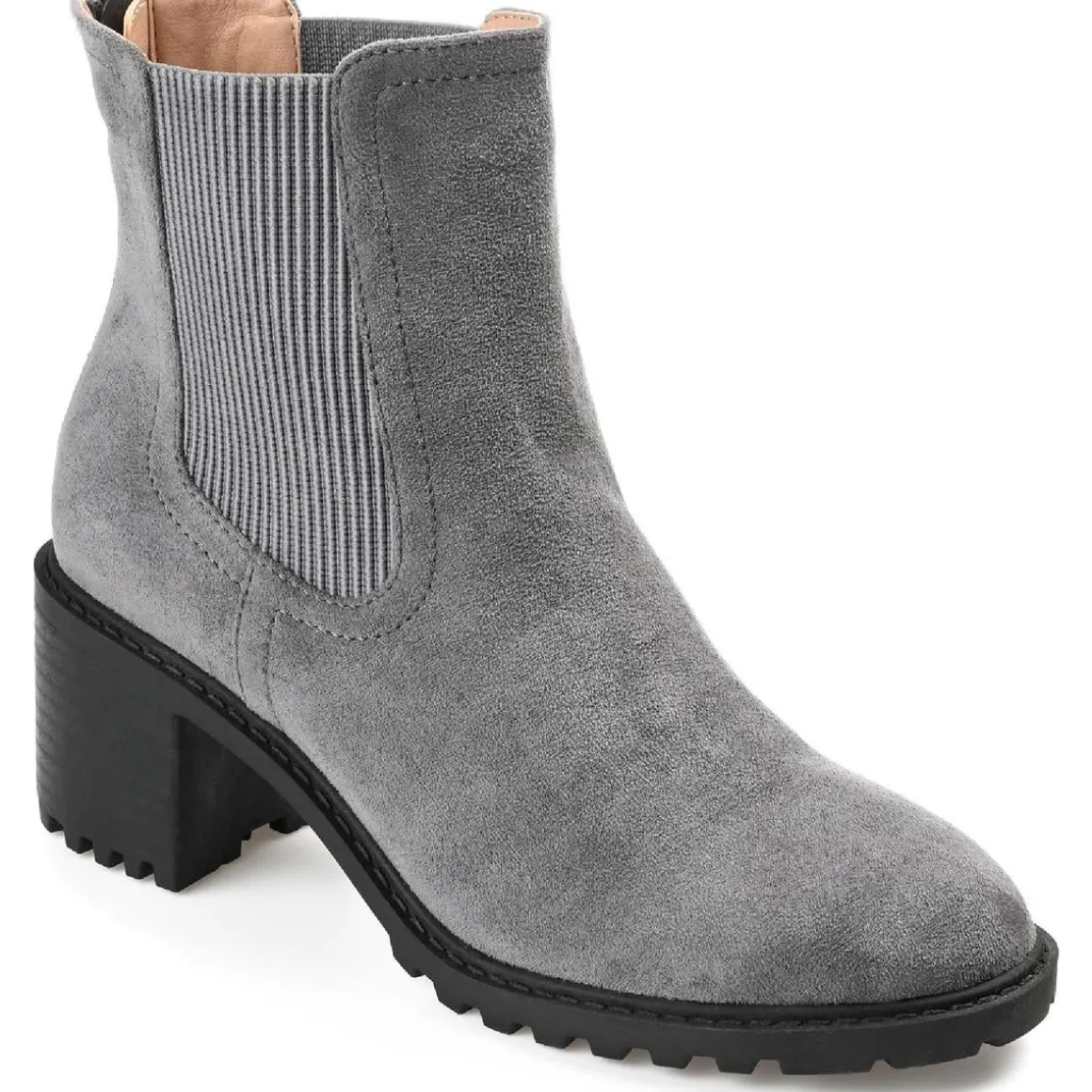 Jentry Faux Suede Chelsea Ankle Boots