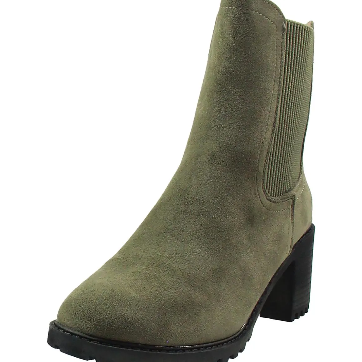 Jentry Faux Suede Chelsea Ankle Boots
