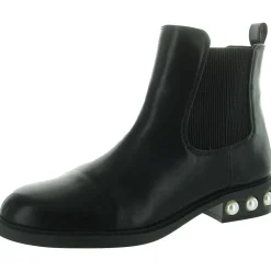 Jeovana Stretch Faux Leather Chelsea Boots