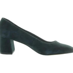jillian Square Toe Slip On Mary Jane Heels
