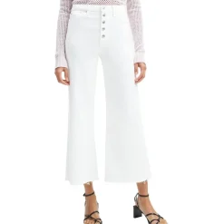 Jo Crop Denim Wide Leg Jeans