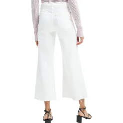 Jo Crop Denim Wide Leg Jeans