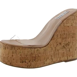 Joanne Cork Wedge Sandals