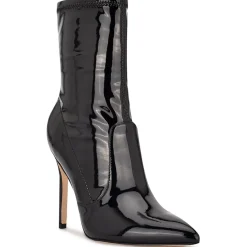 Jody 3 Patent Pointed Toe Booties