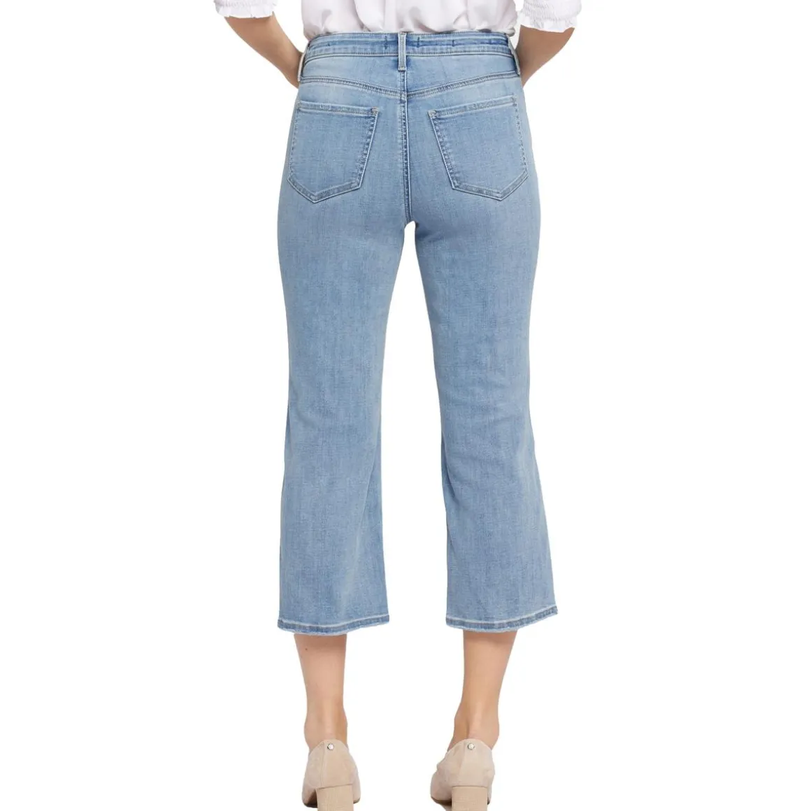 Joni Relaxed Denim Capri Jeans